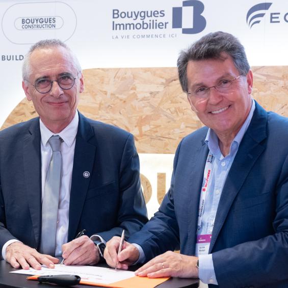 Bouygues, first partner to join the "IP Paris Connexion" programme launched by Institut Polytechnique de Paris to speed up innovation